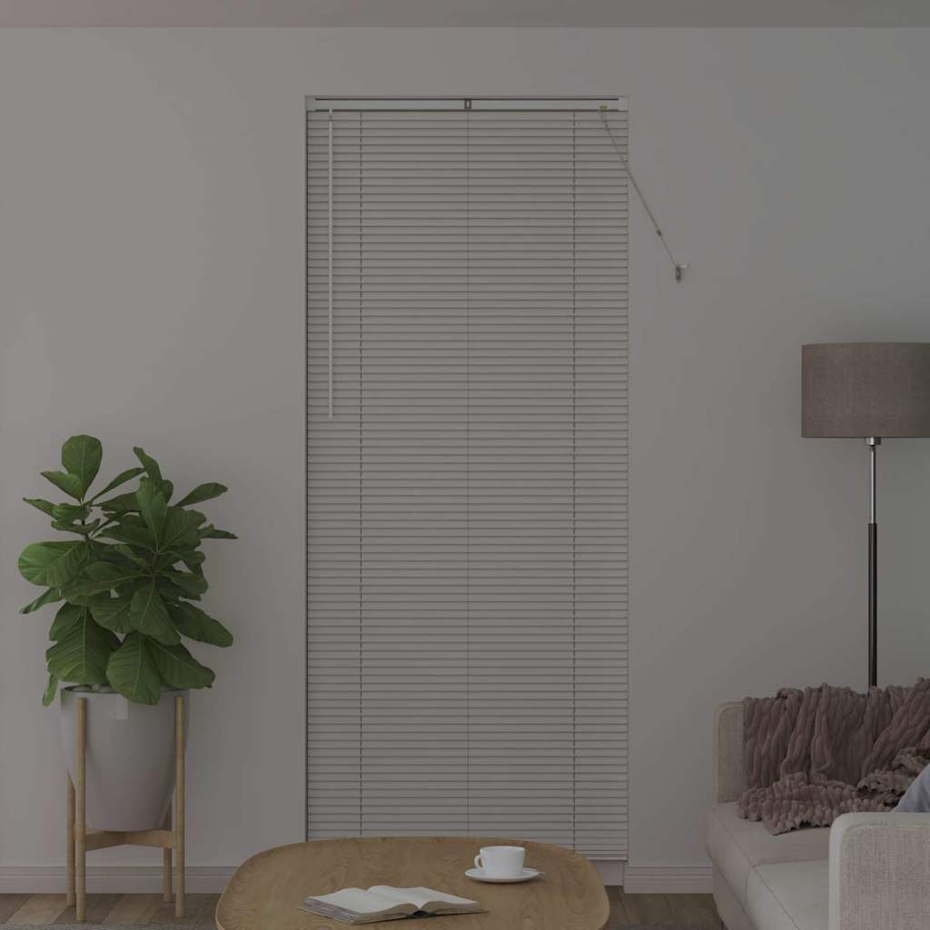Persienner Hvid 220 x 85 cm 25 mm Aluminium