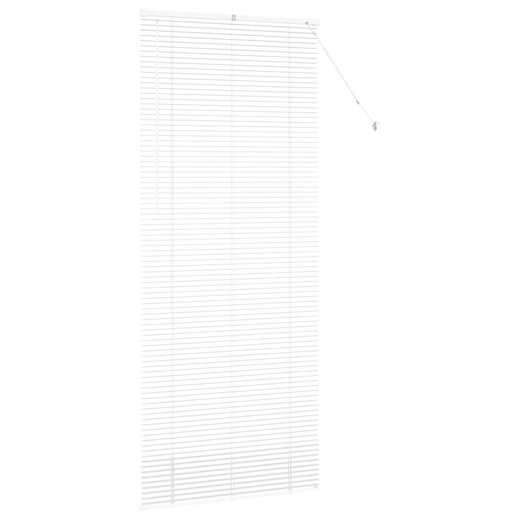 Persienner Hvid 220 x 90 cm 25 mm Aluminium