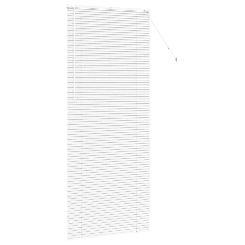 Persienner Hvid 220 x 95 cm 25 mm Aluminium