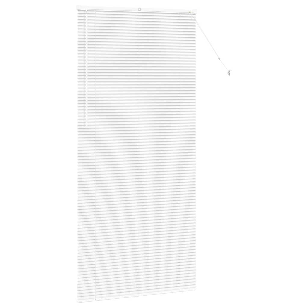 Persienner Hvid 220 x 100 cm 25 mm Aluminium