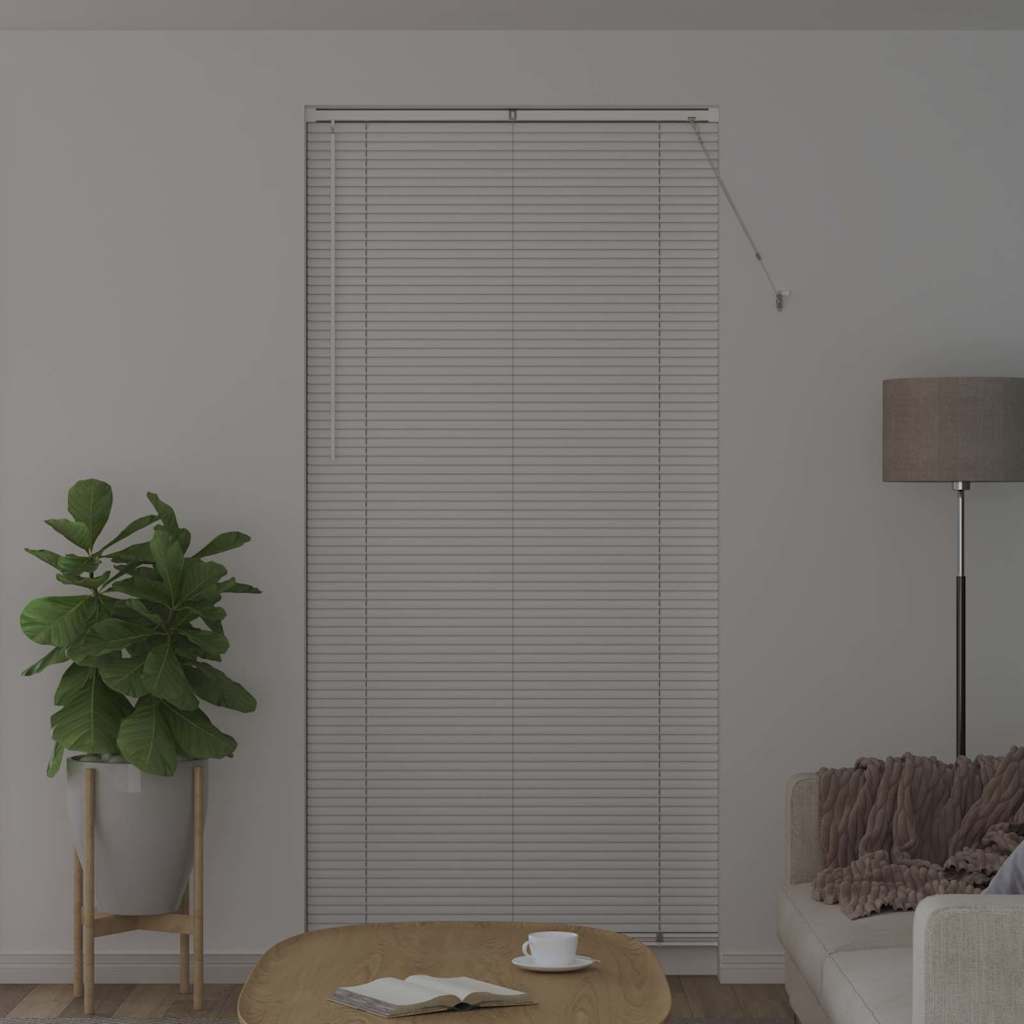 Persienner Hvid 220 x 105 cm 25 mm Aluminium