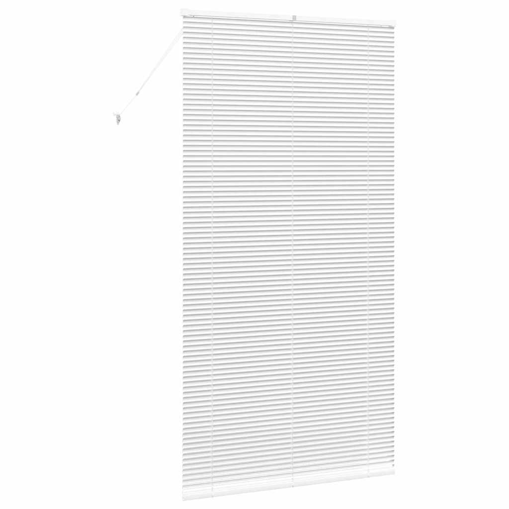 Persienner Hvid 220 x 110 cm 25 mm Aluminium