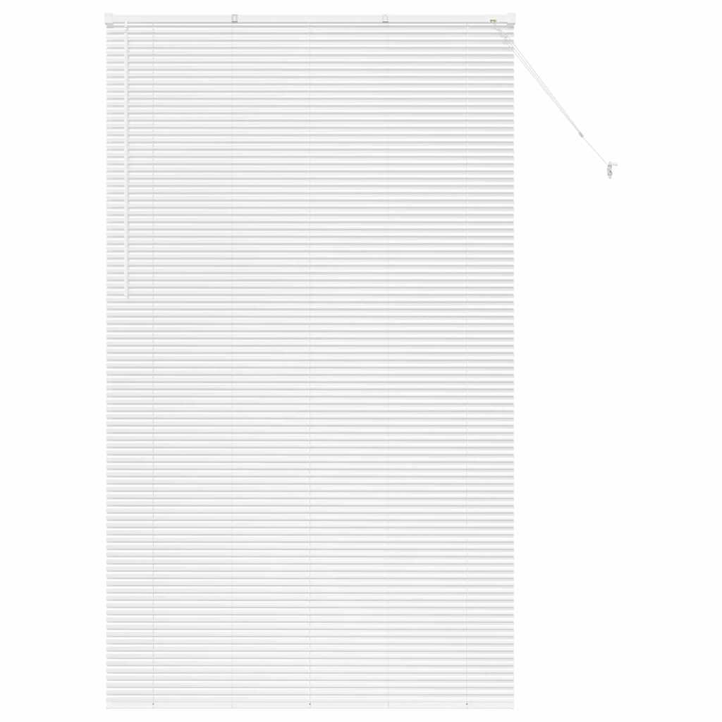 Persienner Hvid 220 x 125 cm 25 mm Aluminium