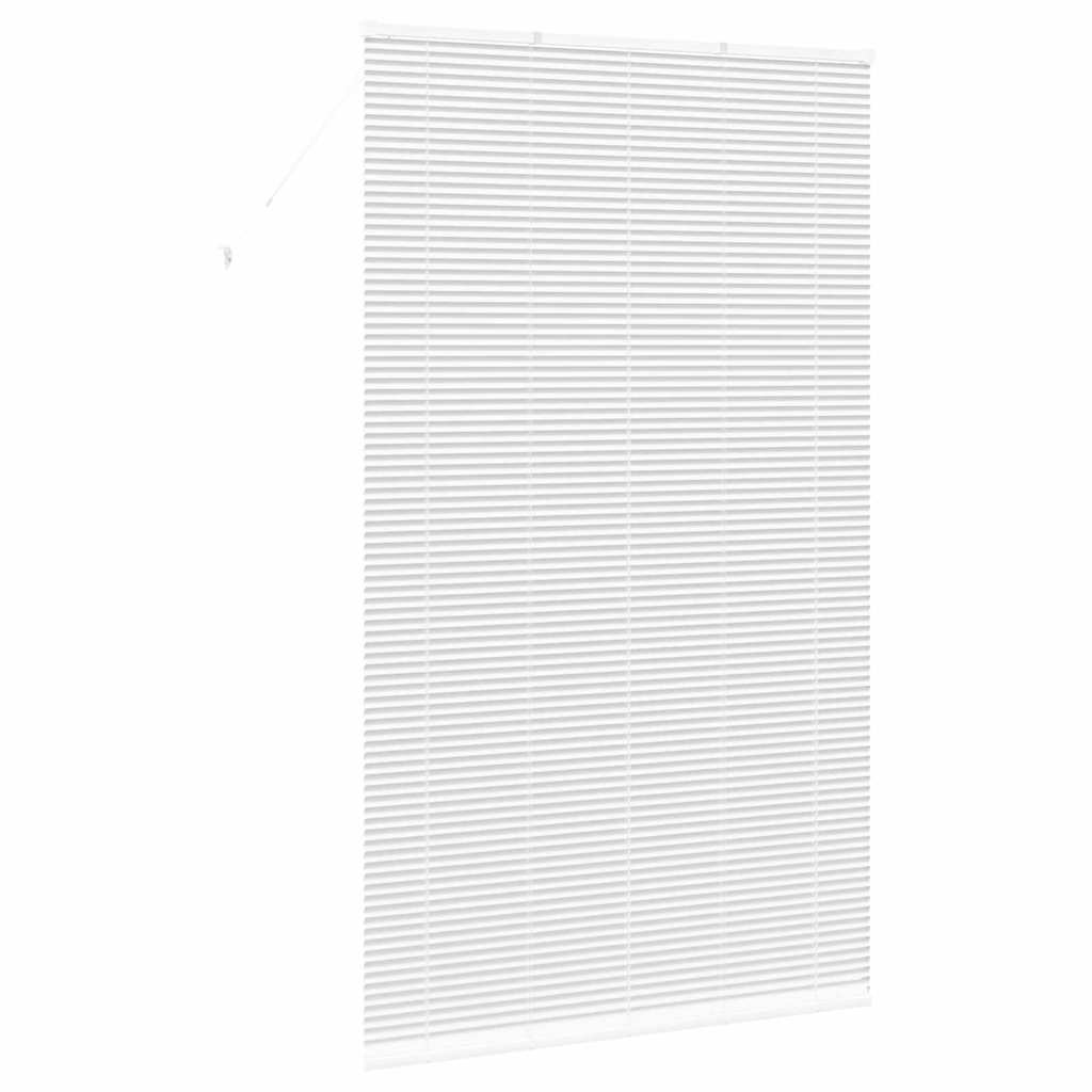 Persienner Hvid 220 x 130 cm 25 mm Aluminium