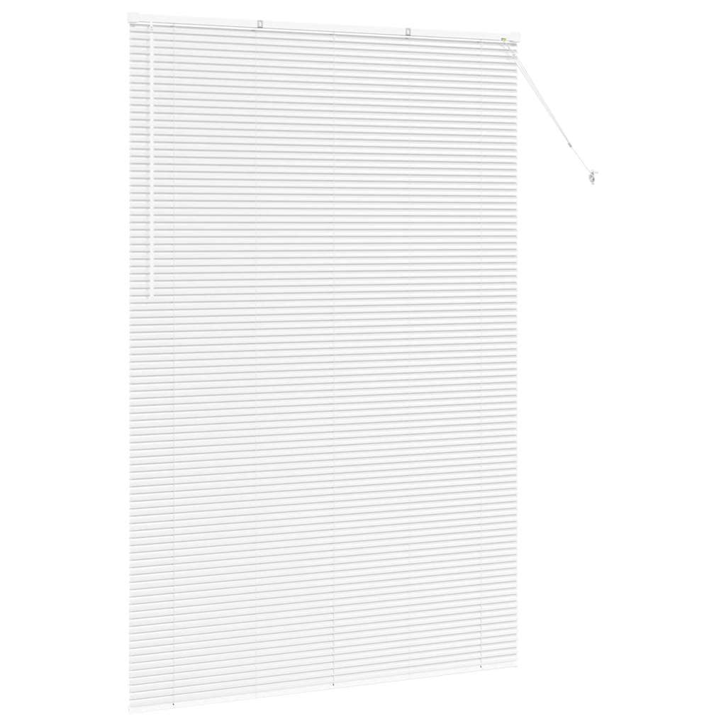 Persienner Hvid 220x150cm 25 mm Aluminium