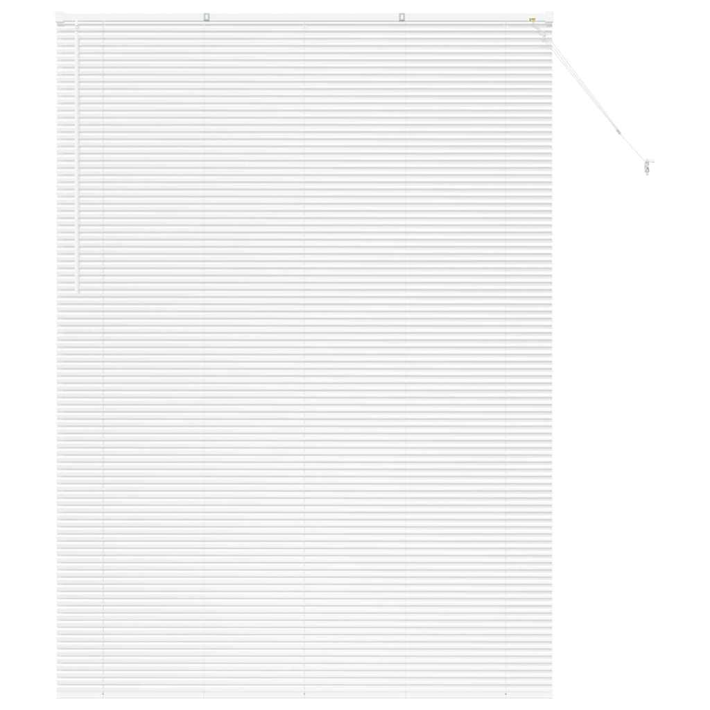 Persienner Hvid 220 x 160 cm 25 mm Aluminium