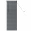 Persienner Mørkegrå 130 x 45 cm 25 mm Aluminium