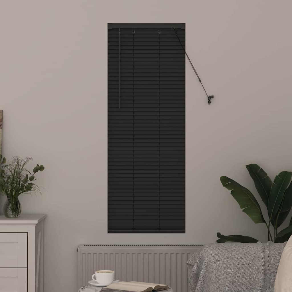 Persienner Mørkegrå 175 x 40 cm 25 mm Aluminium