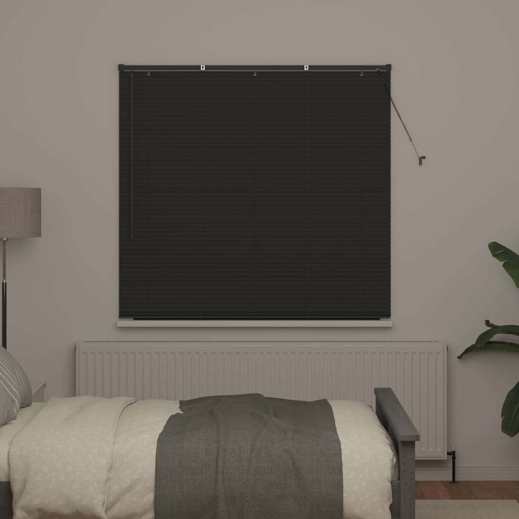 Persienner Mørkegrå 175 x 140 cm 25 mm Aluminium