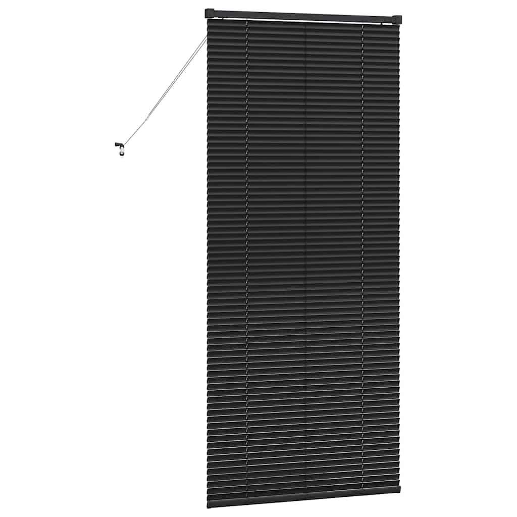 Persienner Sort 175 x 70 cm 25 mm Aluminium