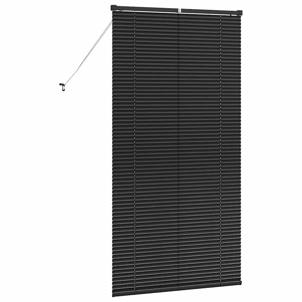 Persienner Sort 175 x 90 cm 25 mm Aluminium