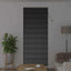 Persienner Sort 220 x 95 cm 25 mm Aluminium