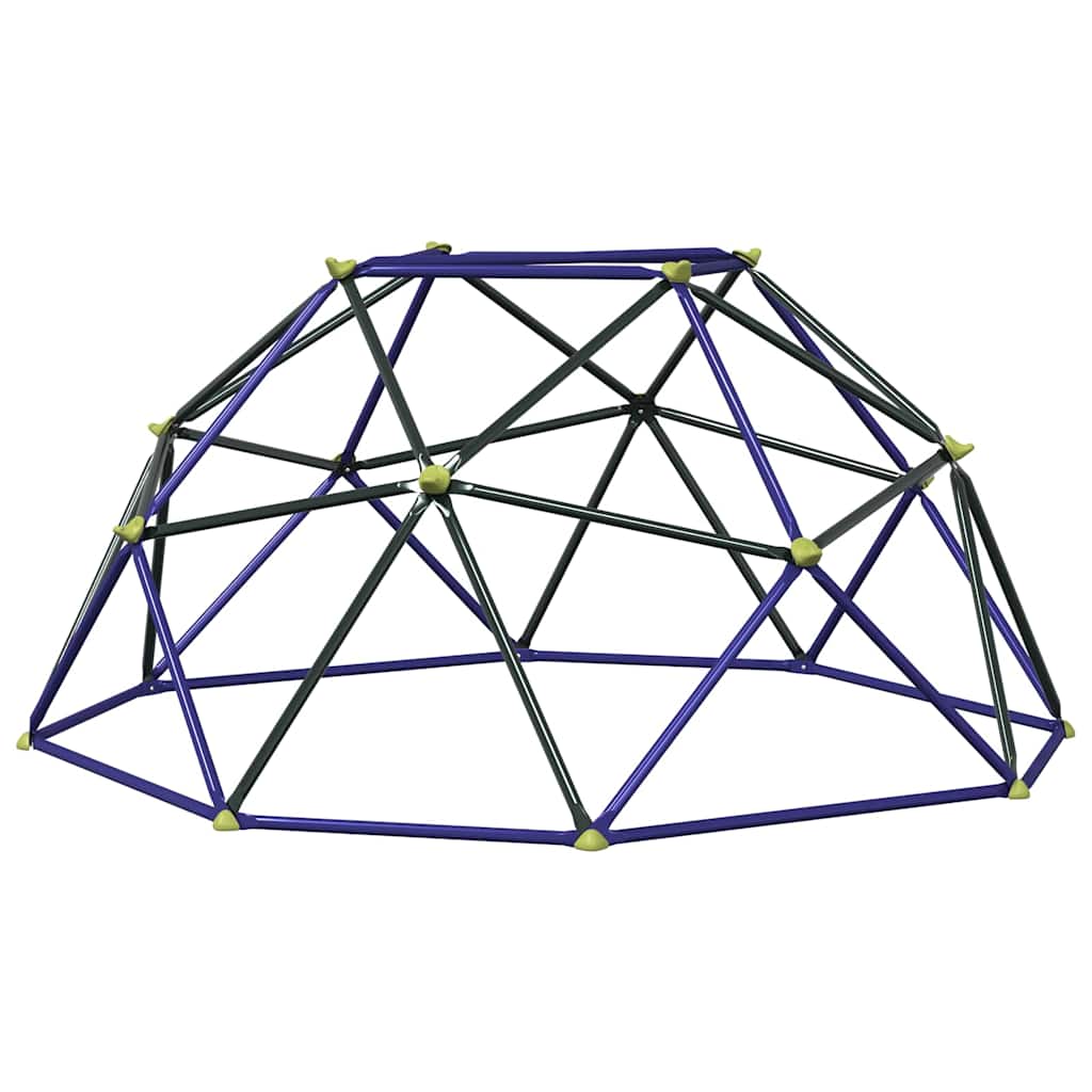 Børns klatre-dome Blå 8FT uden rutsjebane Stål