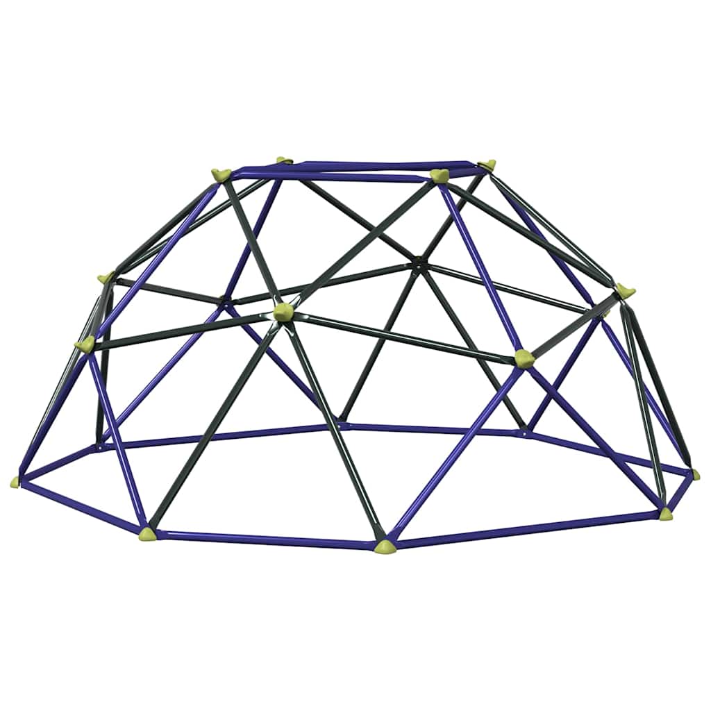 Børns klatre-dome Blå 8FT uden rutsjebane Stål