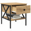 Sengebord 2 stk. artisan eg 40 x 42 x 45 cm