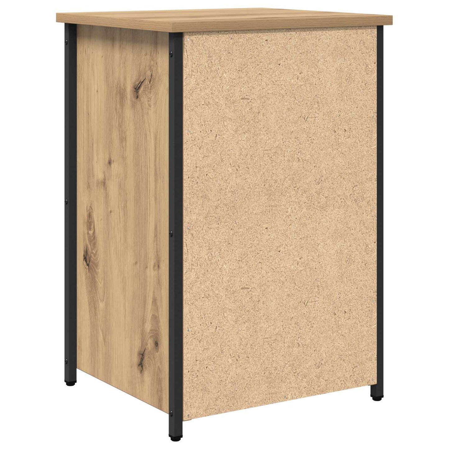 Natskab 2 stk. Brun 40 x 36 x 60 cm Solid genbrugs træ