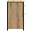 Natskab 2 stk. Brun 40 x 36 x 60 cm Solid genbrugs træ