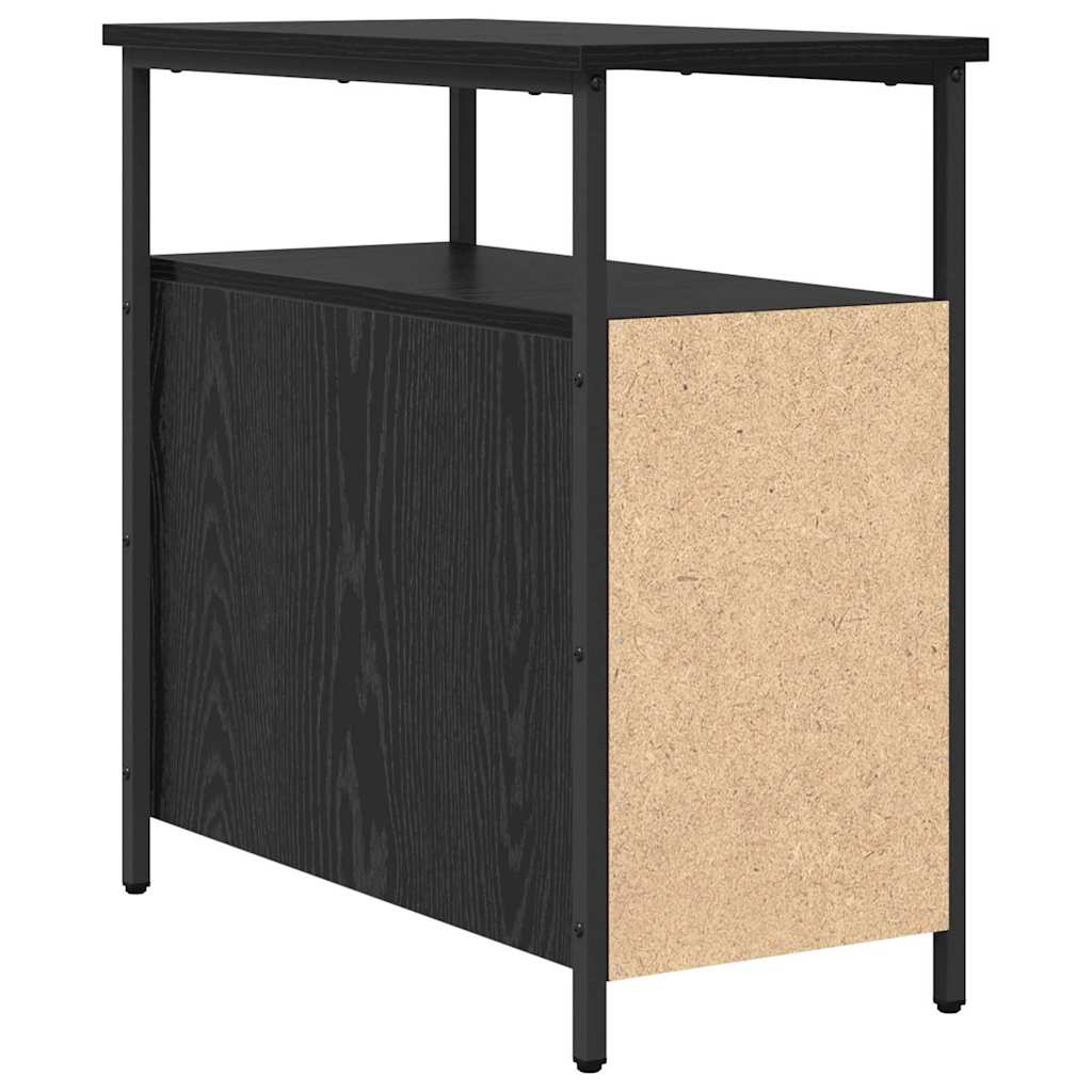 Natskab 2 stk. Sort eg 30 x 60 x 60 cm Konstrueret træ