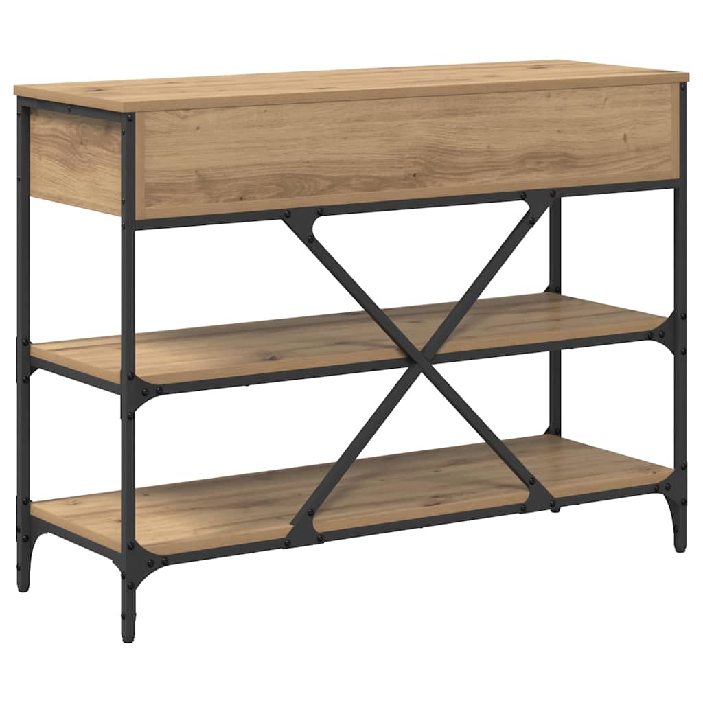 Konsolbord Brun 100 x 34,5 x 75 cm træ