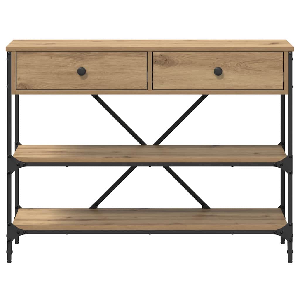 Konsolbord Brun 100 x 34,5 x 75 cm træ
