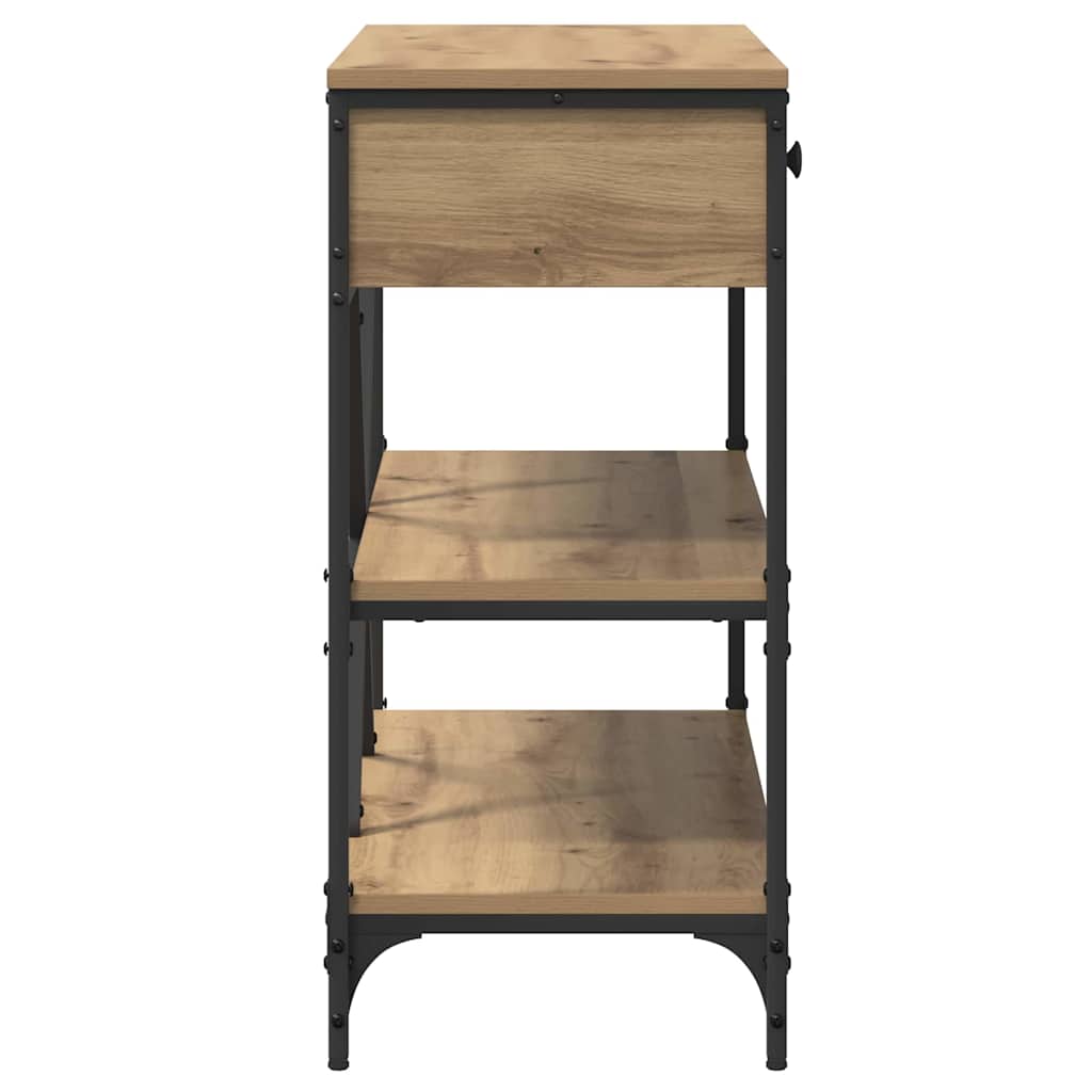 Konsolbord Brun 100 x 34,5 x 75 cm træ