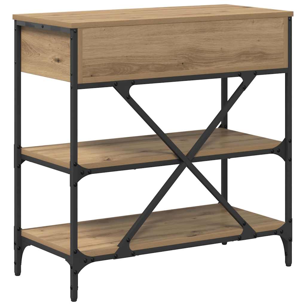 Konsolbord Brun 75 x 34,5 x 75 cm træ