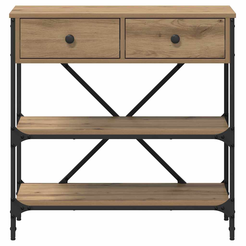 Konsolbord Brun 75 x 34,5 x 75 cm træ