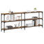 Konsolbord Gammelt træ 200 x 29 x 75 cm Samlet træ og metal