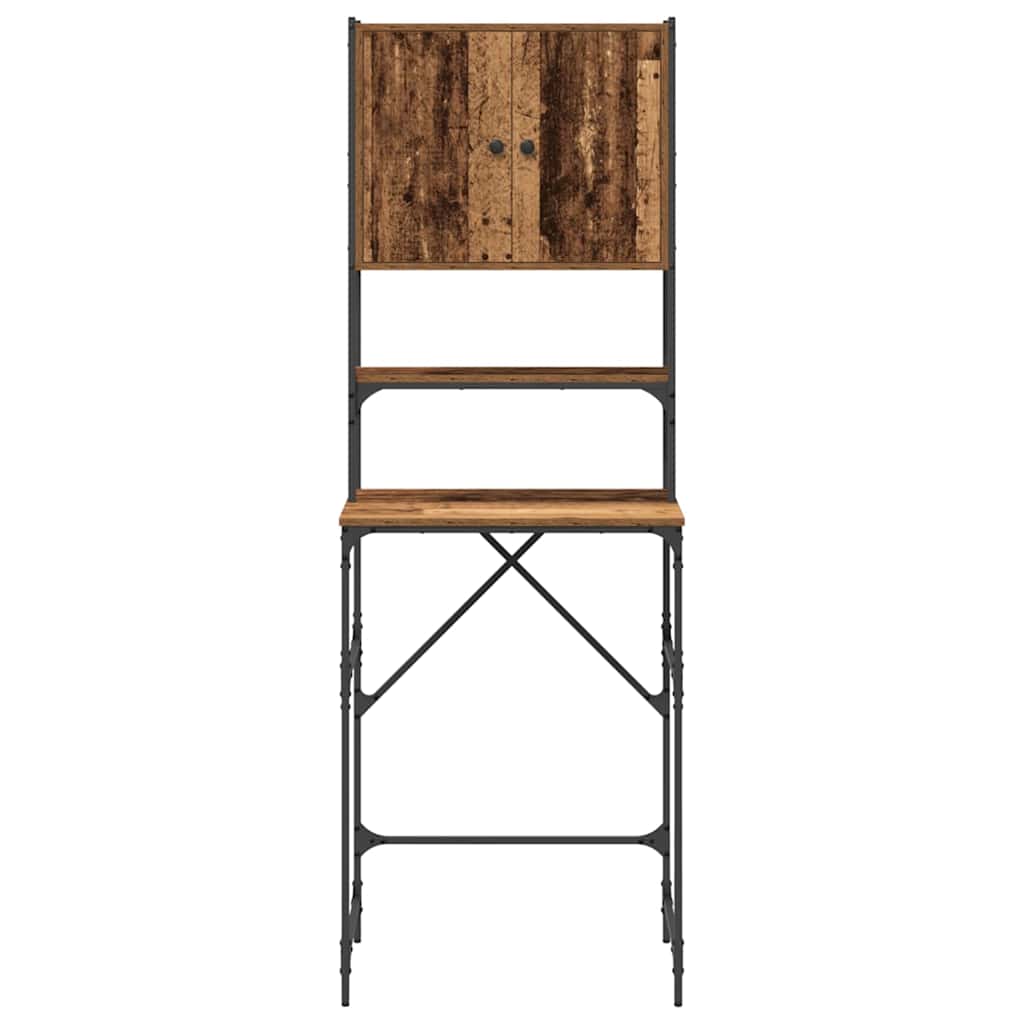 Vaskemaskineskab Gammelt træ 68 x 48,5 x 194 cm Konstrueret træ