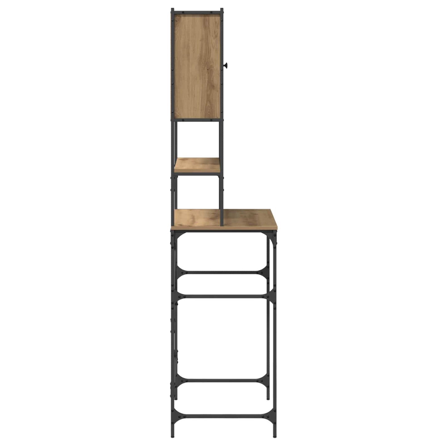 Vaskemaskineskab Artisan-eg 68 x 48,5 x 194 cm Konstrueret træ
