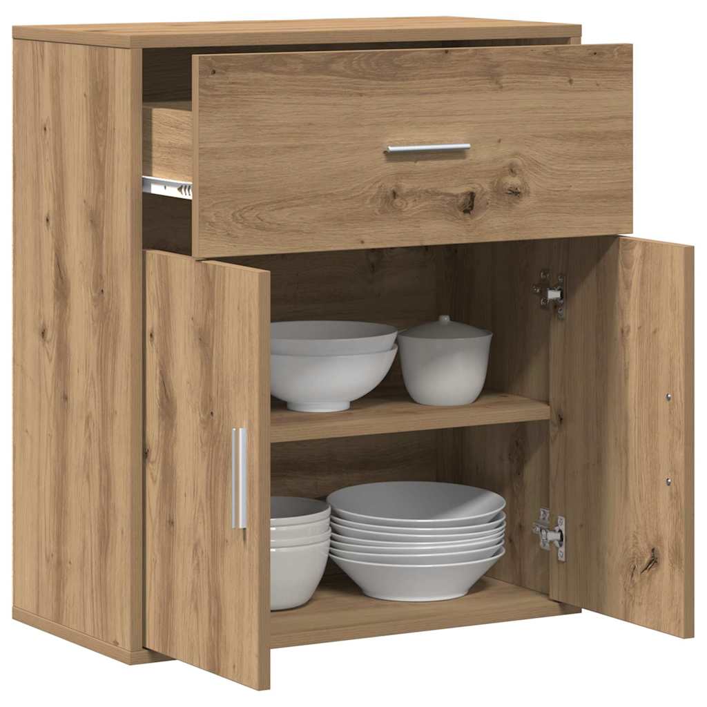Sideboard Artisan Egetræ 60 x 31 x 70 cm Konstrueret træ