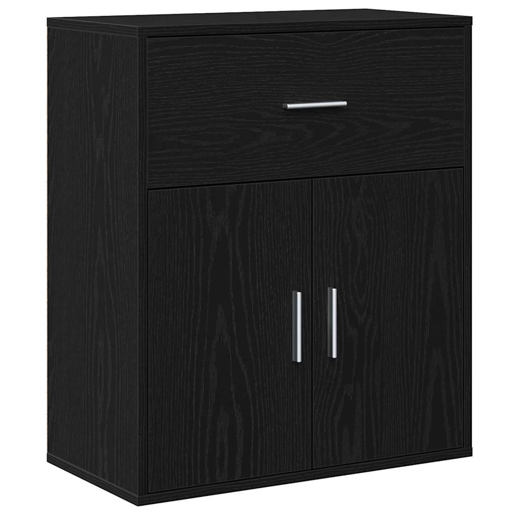 Sideboard Sort eg 60 x 31 x 70 cm Konstrueret træ
