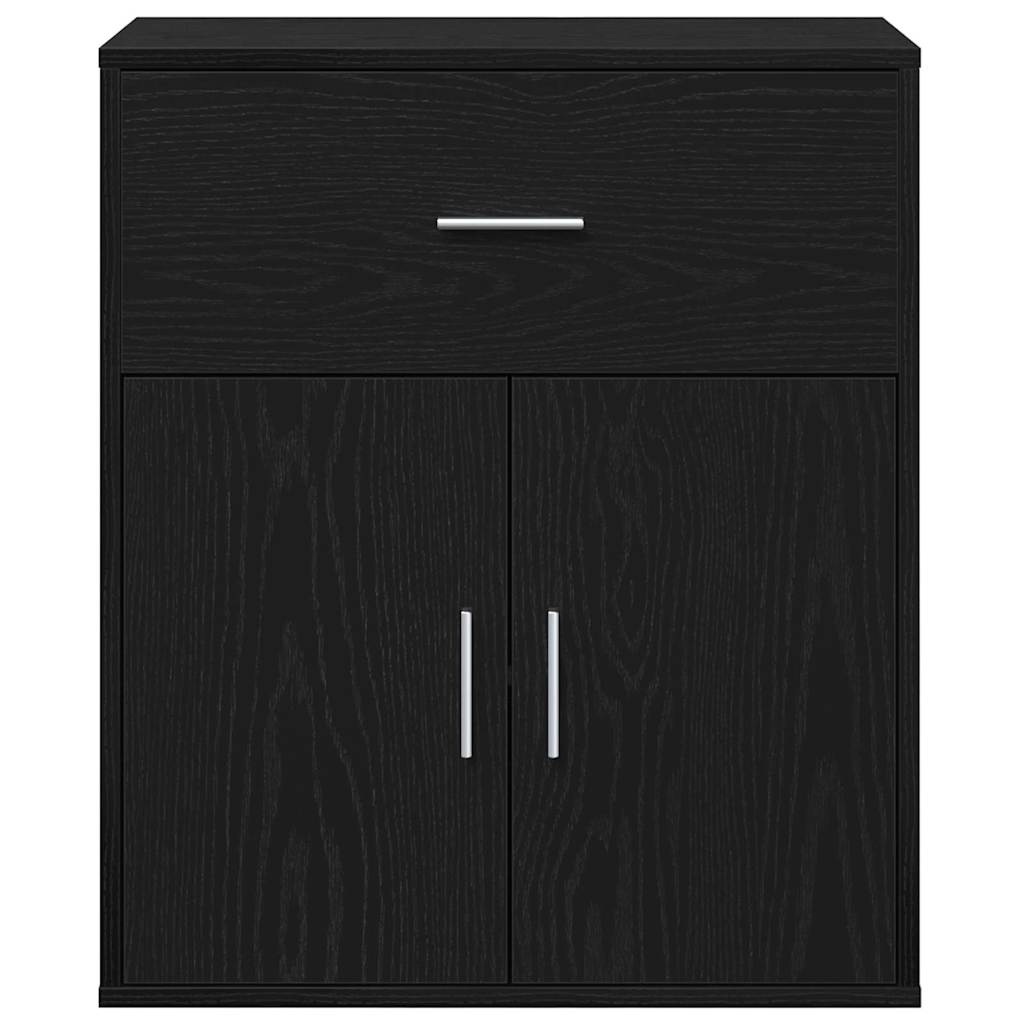 Sideboard Sort eg 60 x 31 x 70 cm Konstrueret træ