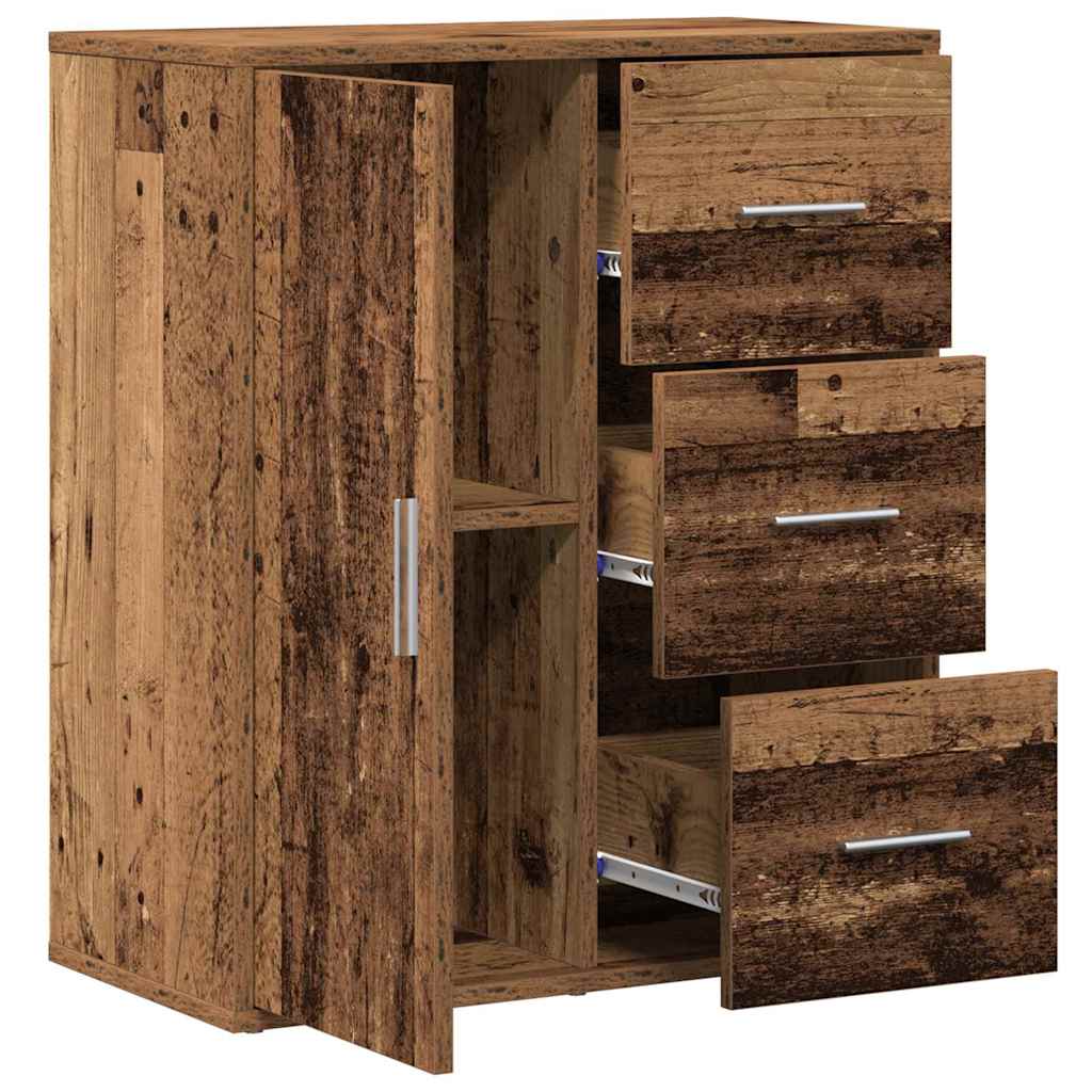 Sideboard Gammelt træ 60 x 31 x 70 cm Konstrueret træ