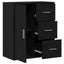 Sideboard Sort eg 60 x 31 x 70 cm Konstrueret træ