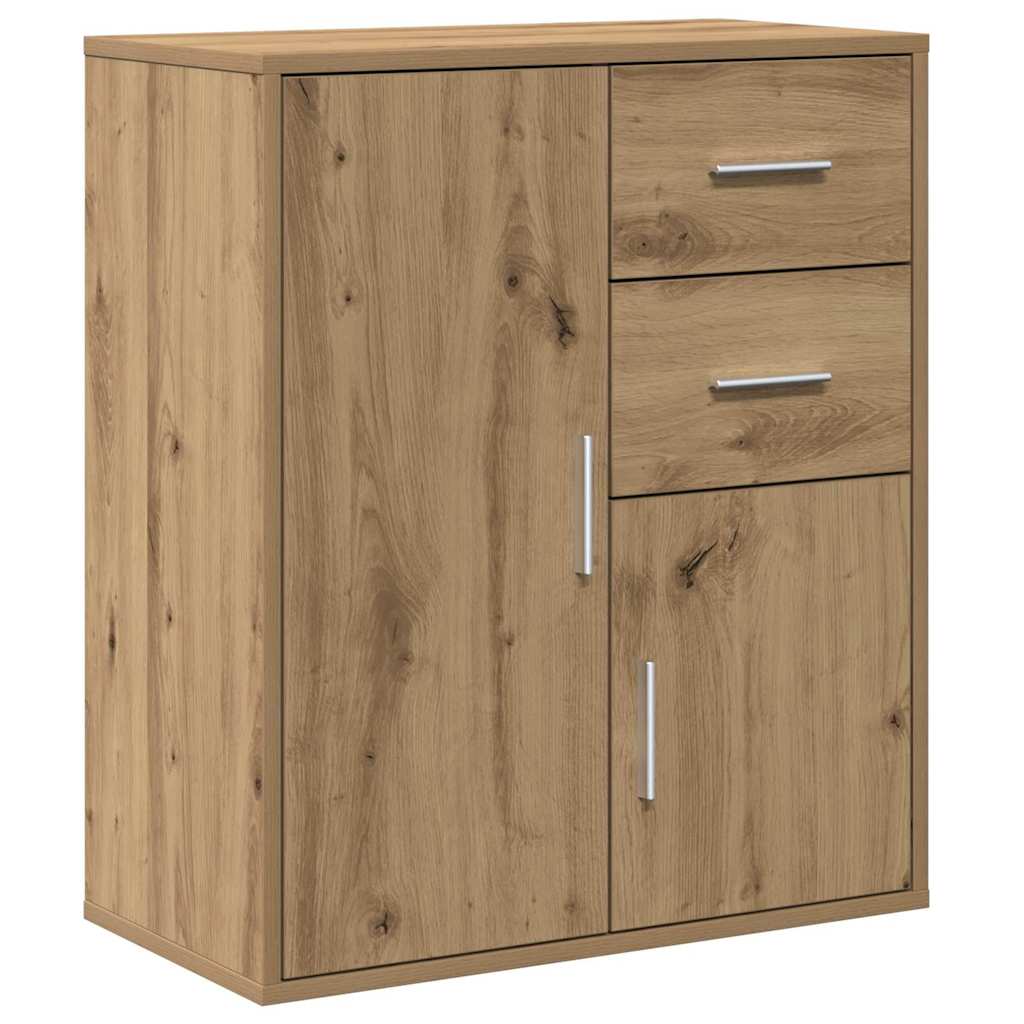Sideboard Artisan Egetræ 60 x 31 x 70 cm Konstrueret træ