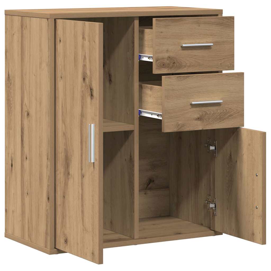 Sideboard Artisan Egetræ 60 x 31 x 70 cm Konstrueret træ