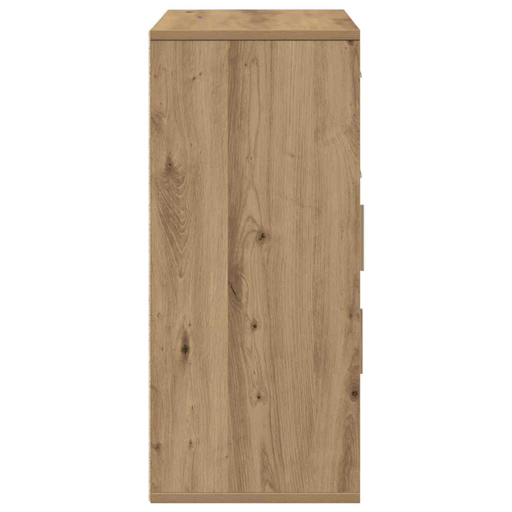 Sideboard Artisan Egetræ 60 x 31 x 70 cm Konstrueret træ