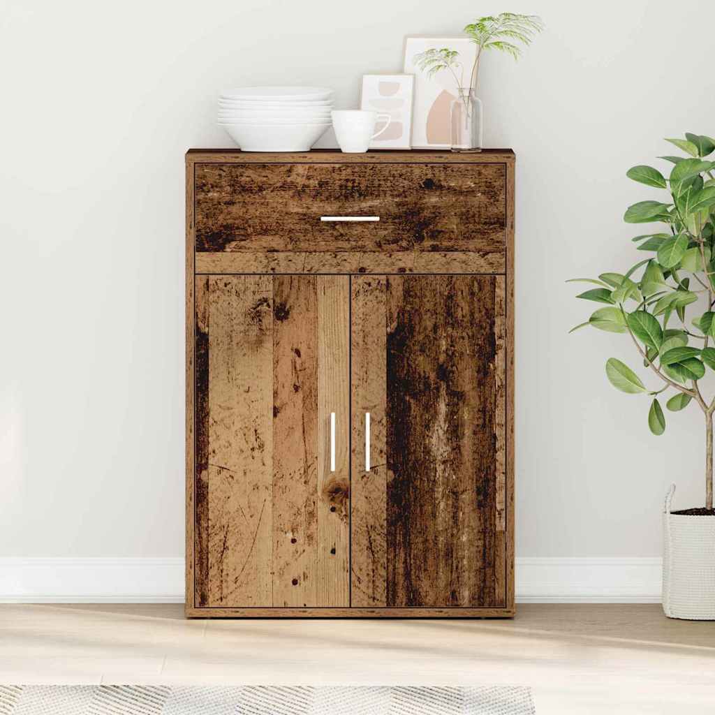 Sideboard Gammelt træ 60 x 30 x 84 cm Konstrueret træ