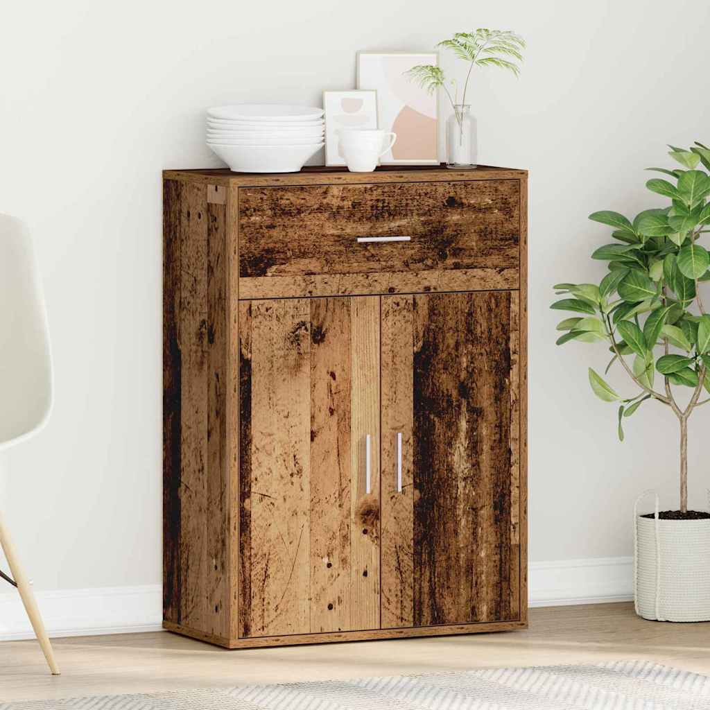 Sideboard Gammelt træ 60 x 30 x 84 cm Konstrueret træ