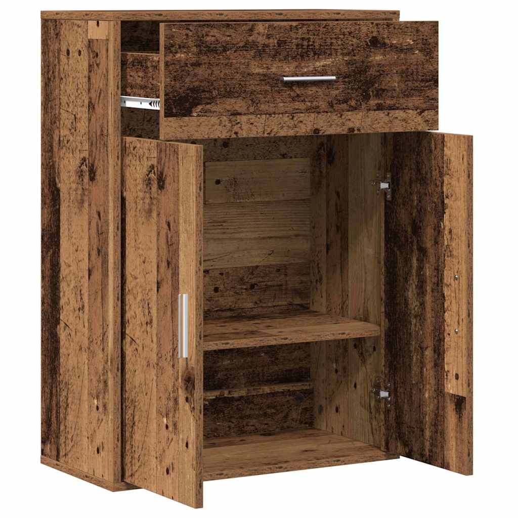 Sideboard Gammelt træ 60 x 30 x 84 cm Konstrueret træ