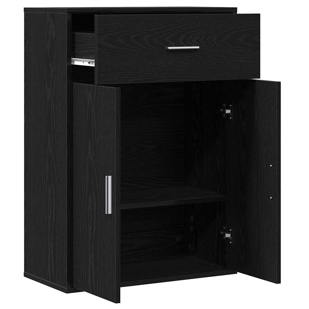 Sideboard Sort eg 60 x 30 x 84 cm Konstrueret træ