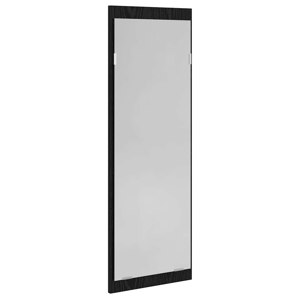 Entremøbelsæt 4 stk. Sort eg 90 x 31 x 46,5 cm Konstrueret træ