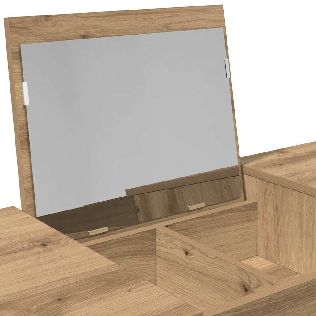 Kosmetikbord Artisan Egetræ 100 x 45 x 76 cm