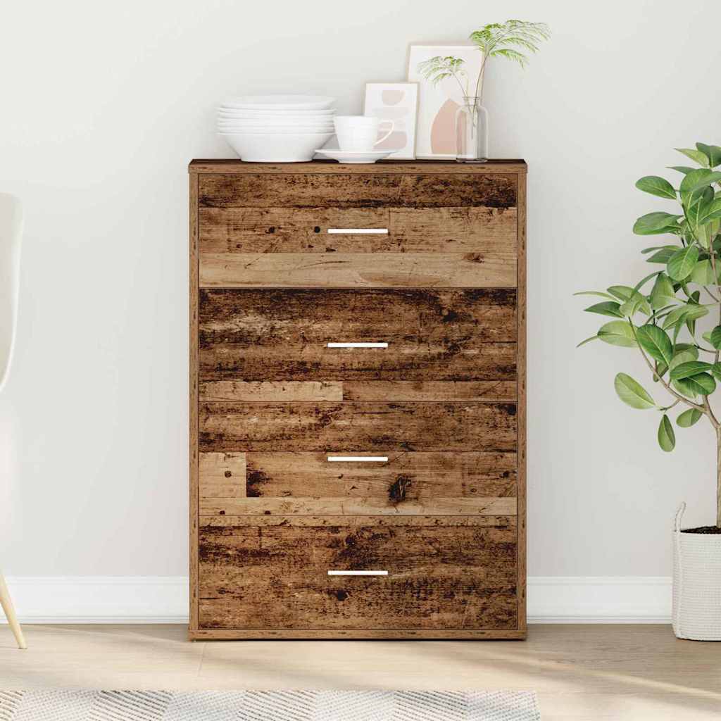 Sideboard Gammelt træ 60 x 31 x 84 cm Konstrueret træ