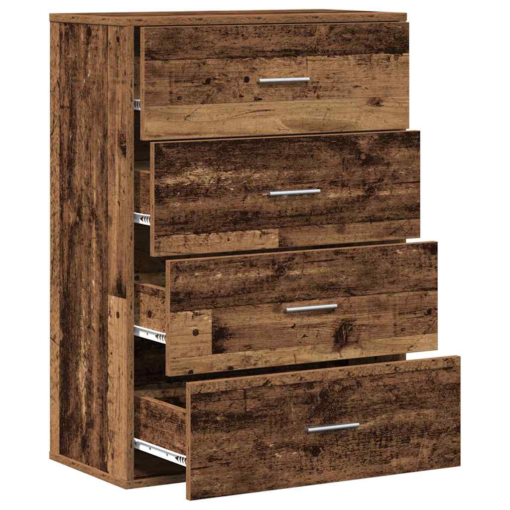 Sideboard Gammelt træ 60 x 31 x 84 cm Konstrueret træ