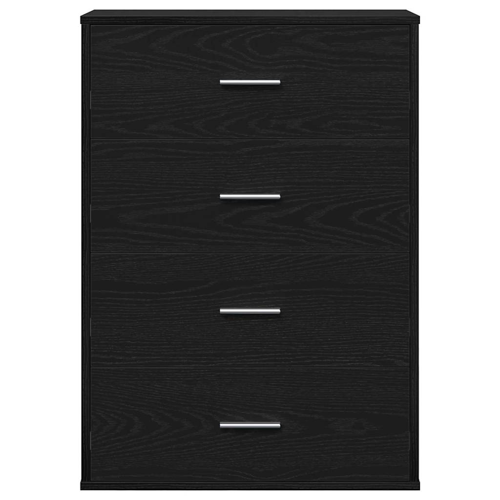 Sideboard Sort eg 60 x 31 x 84 cm Konstrueret træ