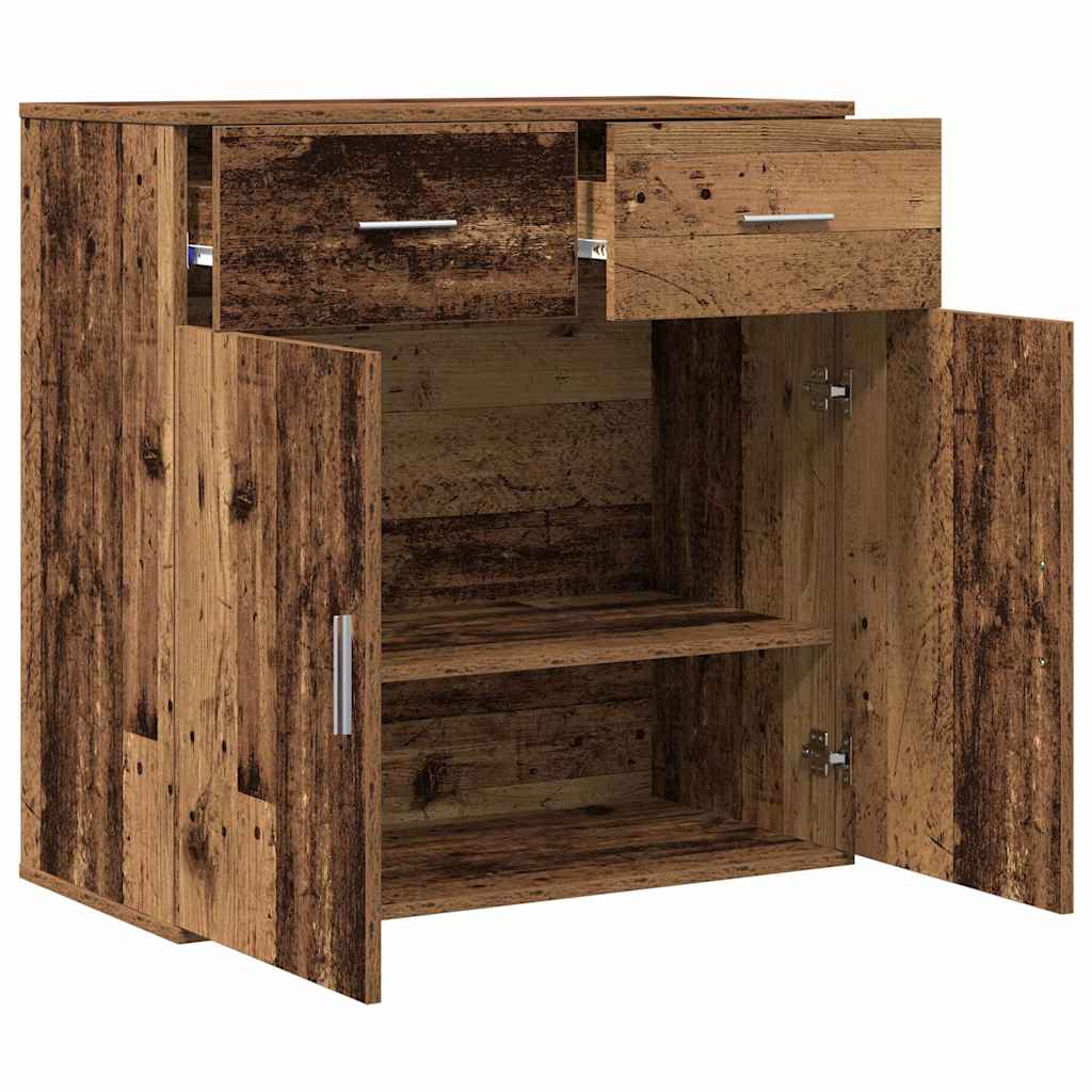 Sideboard Gammelt træ 78 x 38 x 80 cm Konstrueret træ