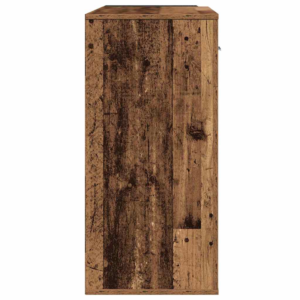 Sideboard Gammelt træ 78 x 38 x 80 cm Konstrueret træ