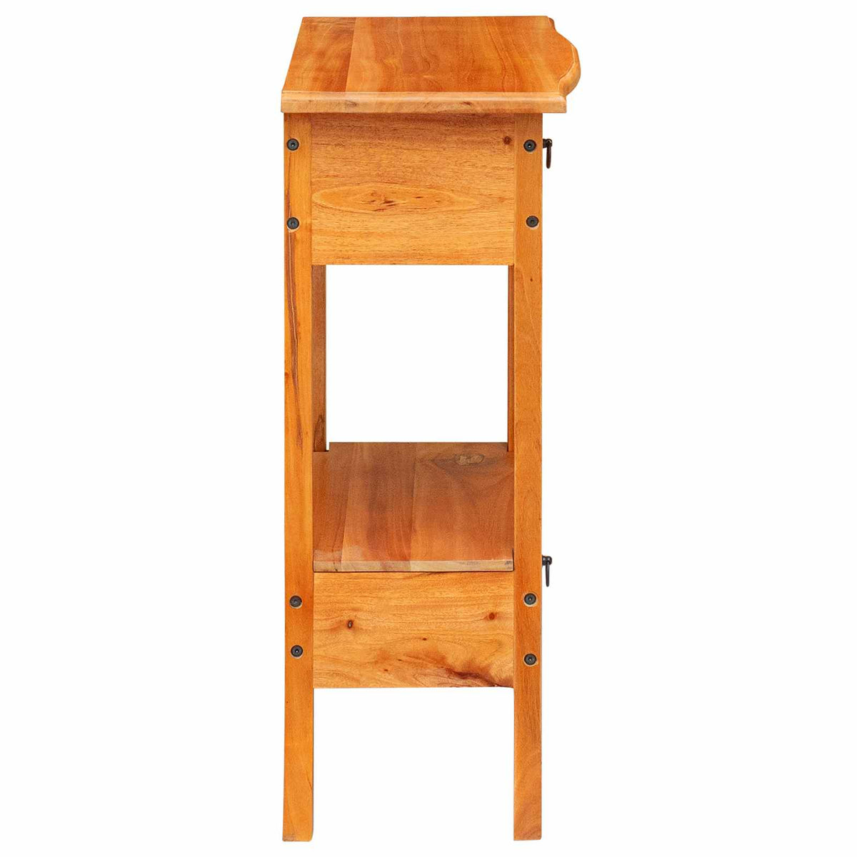 Konsolbord Naturfarvet 50,5 x 30 x 75,5 cm Massiv Mahogni
